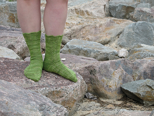 Siren Socks on the Rocks 2