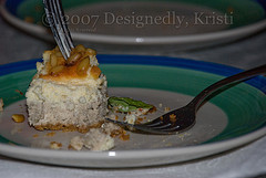 Savory Roasted Garlic and Pesto Cheesecake - It Takes Two Forks
