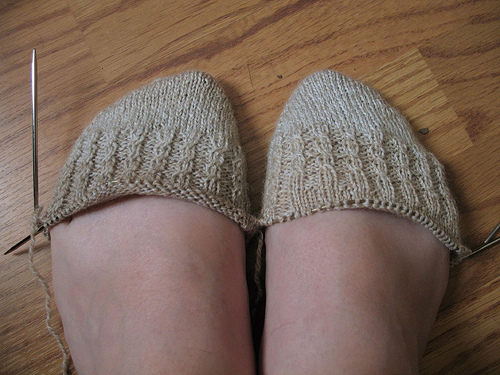 Knee Highs Progress...