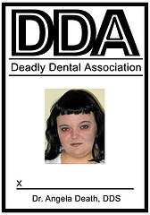 Deadly Dental Association Badge