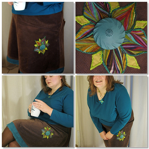 Amber Skirt Mosaic