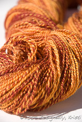 Handspun Flame from Franquemont Fibers