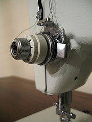 Sewing Machine Close-Up