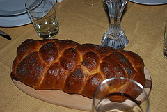 Friday's Olive Oil and Saffron Challah