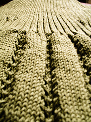 Ribs and Lace Tank Pre-Blocking