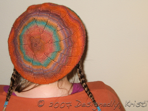 Handspun Archimedes Lace Beret