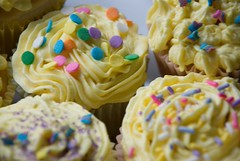 Spring Cupcakes Up Close