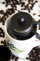 Bodum Bistro Mug Press Top View