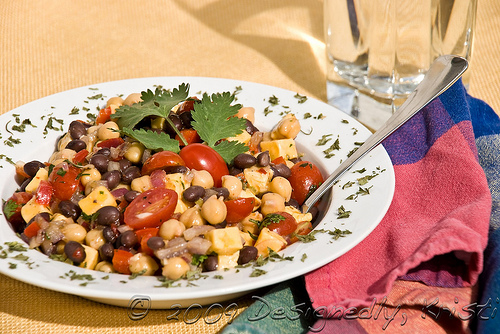 Ensalada de dos Frijoles