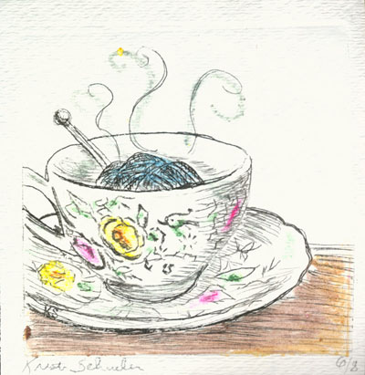 Art2 - Knitting Tea