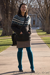 Collegiate Flare Leg Warmers