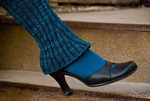 Collegiate Flare Leg Warmers