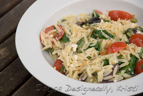Mediterranean Orzo