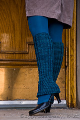 Collegiate Flare Leg Warmers