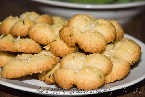 Savory Spritz Cookies
