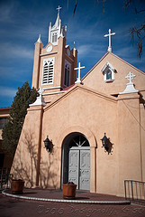 San Felipe de Neri Church in Old Town Albuquerque