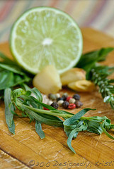 Tarragon and Lime White Bean Dip