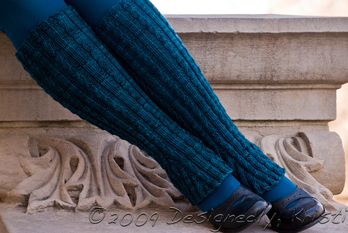 Collegiate Flare Leg Warmers