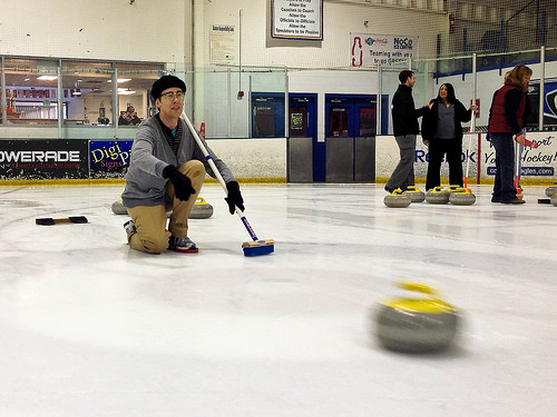 Drew Curling at NoCo Ice Center