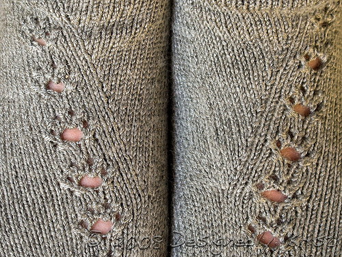 Mirror Insteps of Guided By Love Socks