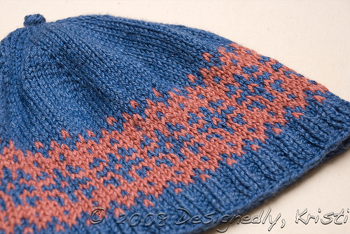 Fair Isle Workshop Hat - Flat
