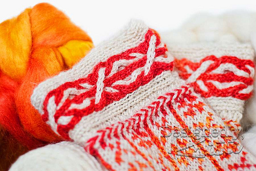 Annuka Socks - Cuff Up Close