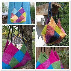 Mitered Diamond Bag Mosaic