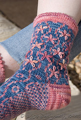 Longbourn Socks - Detail
