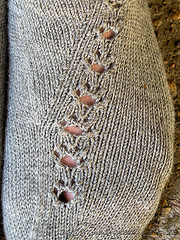 Left Instep of Guided By Love Socks