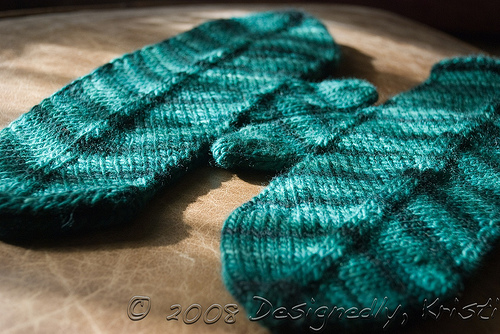 EZ's Mitered Mittens