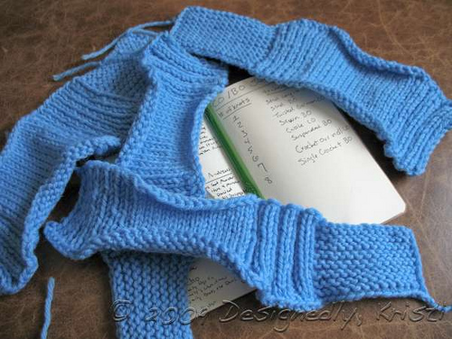 Knit Voyagers In Progress