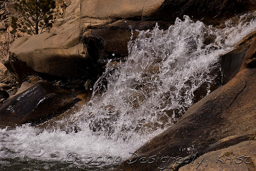 Waterfalls At Alluvial Fan