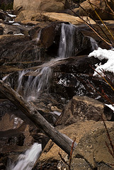Waterfalls At Alluvial Fan - Slower Shutter Speed