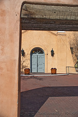 San Felipe de Neri Church in Old Town Albuquerque