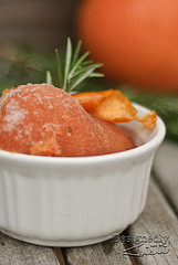 Grapefruit Sorbet w/ a Twist