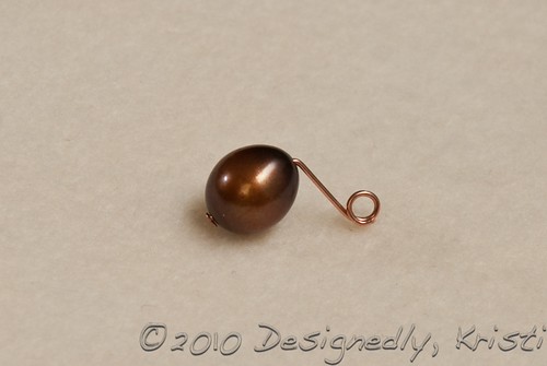 Bead into Button: Step 5
