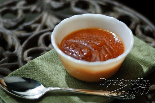 Left Over Spicy Peach Butter