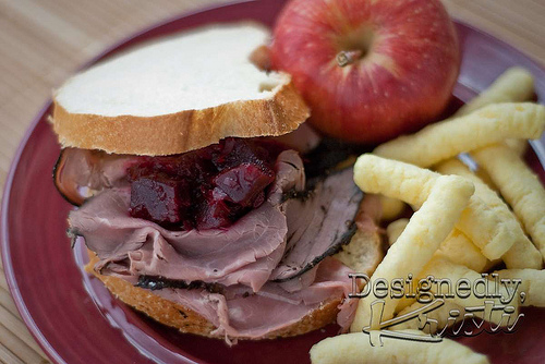 Lunch with Beet Relish