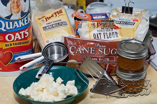 Gluten Free Pumpkin Bar Ingredients