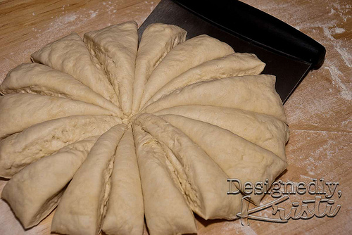 Divide the Dough into 16 Pieces