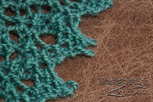 Pointed Lace - Blocked