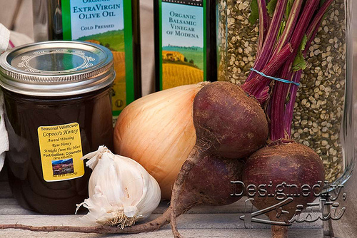 Warm Mustard-Free Beet Salad Ingredients