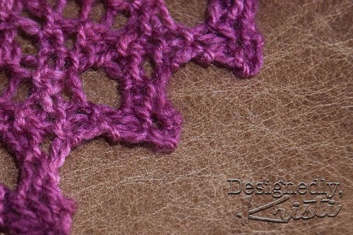 Pointed Lace - Blocked