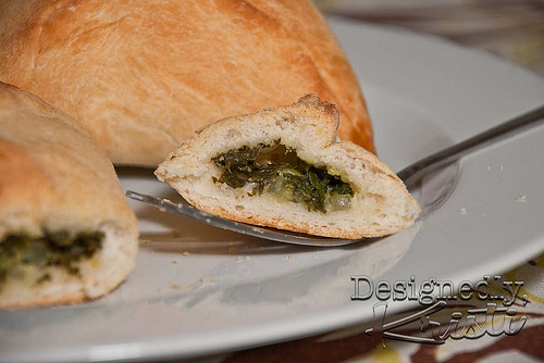 Lebanese Spinach Pie or Fatayer
