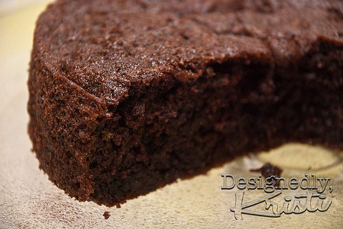 Chocolate Chai Zucchini Cake