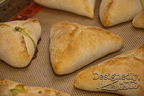 Lebanese Spinach Pie or Fatayer