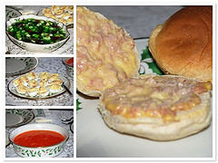 Spam Bun Lunch Mosaic