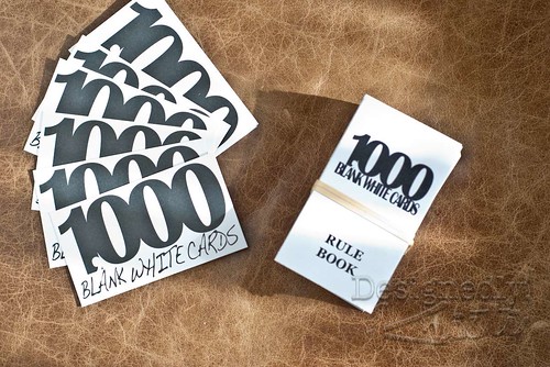 Our 1,000 Blank White Card Set