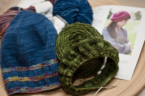 Diana's Hat Finished and Another In Progress