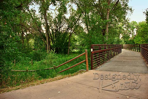 Poudre Trail Bridge - West-Bound